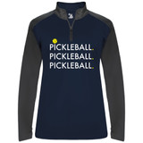 Women's Triple Pickleball UV 1/4 Zip - Women's in Navy