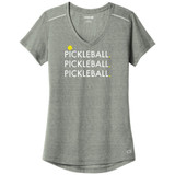 Women's Triple Pickleball Ogio Performance Shirt in Gear Gray