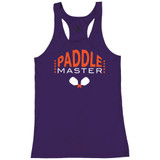Women's Paddle Master Core Performance Racerback Tank in Purple