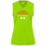 Women's Paddle Master Core Performance Sleeveless Shirt in Lime