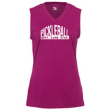 Women's Best. Game. Ever. Core Performance Sleeveless Shirt in Hot Pink