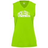 Women's Best. Game. Ever. Core Performance Sleeveless Shirt in Lime
