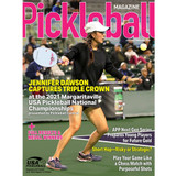 Pickleball Magazine Subscription, 6 issues a year.