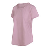 Front of the AvaLee Women's Fitted Short Sleeve Shirt shown in color Pale Spring
