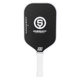 Black and white Oneshot Katanahot Pickleball Paddle