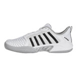 Men's K-Swiss Pickleball Supreme Shoe in White/High-Rise/Black, side view