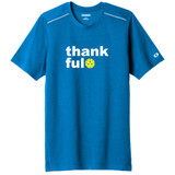 Men's Thankful Ogio Performance Shirt in Bolt Blue