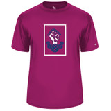 Carpe Dinkem 2.0 Men's Core Performance T-Shirt shown in color Hot Pink. Available in sizes S-3XL