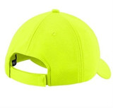 Neon yellow performance hat featuring Referee printed across the center in black, all capital letters.