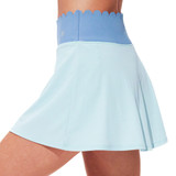 Side view of the 14 inch long Pretty Power Skirt by EleVen. Offered in sizes XS-2XL