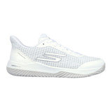 Women's Skechers Viper Court Pro Pickleball Shoe - shown in White