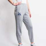 Angled view of PPA FILA Lassie Jogger Gray.