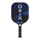 View of the opposite side of the ONIX Evoke Malice Open Throat DB Composite Pickleball Paddle