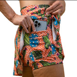 Side view of Pickleball Bella Cactus Makes Perfect Drop Pleat Skort.