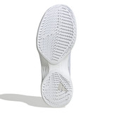 Outsole view of the adidas Avacourt 2 Women's Pickleball Shoe shown in  White/Silver/Grey.
