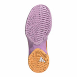 adidas Avacourt 2 Women's Pickleball Shoe shown in  Hazy Orange/Legend Ivy/Bliss Lilac - Sole
