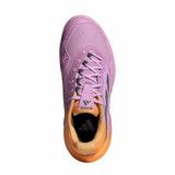 adidas Barricade 13 Women's Pickleball Court Shoe - Orange/Lilac - Top View