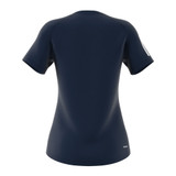 Back view of the Women's adidas Club Tee in the color Collegiate Navy.