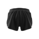 Back view of Women's adidas Club shorts in the color black.