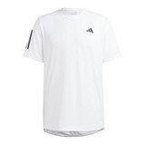 Front view of men's White adidas 3STR Tee.