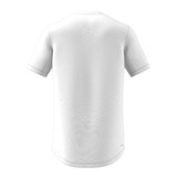 Back view of men's White adidas Club 3STR Tee.