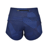 Back view of the Women's Selkirk Pro Line High Waist 5" Short in the color Prestige.