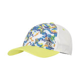 Front view of the Original Penguin OPG Club Hat in Bright White.