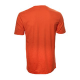 Back view of Men's JOOLA Perseus Shirt in the color Deep Orange Heather.