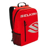 Front view of the Selkirk Core Series Day Pickleball Backpack in the color Red.