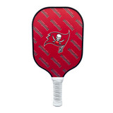 View of the Tampa Bay Buccaneers pickleball paddle by Parrot Paddles