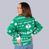 Heritage Pickle-ball Holiday Sweater - Back View