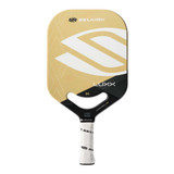Front view of the Selkirk LUXX Control Air S2 Pickleball Paddle, shown in Gold.