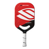 Front view of the Selkirk LUXX Control Air Invikta Pickleball Paddle, shown in Red.