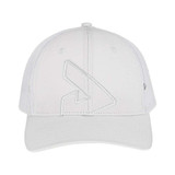 Front view of JOOLA Trucker Hat in the color White.
