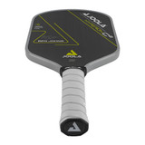 Overhead view of the handle and throat of the JOOLA Ben Johns Hyperion C2 14mm Carbon Fiber Pickleball Paddle