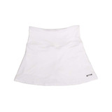 Front view of the Women's erne The Hamptons Pickleball Skort in the color White.