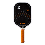 Front view of the REVOLIN Revo PRO Reach Control LavaFLX Pickleball Paddle