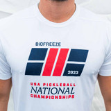 Detail 2023 Biofreeze Nationals Sport Crew T-Shirt - Men's - White