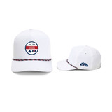 Nationals 2023 Performance Poly Rope Hat - White/Red/Navy Rope