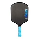 Front view of the Volair Mach 2 Forza Carbon Fiber 16mm Pickleball Paddle.