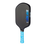 Angled view of the Volair Mach 2 Forza Carbon Fiber 16mm Pickleball Paddle.
