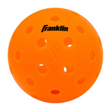 View of Single Lava Franklin X-40 Performance Outdoor Pickleballs out of packaging.