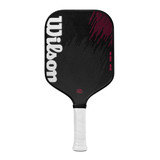 Front view of the Wilson Fierce Pro 13mm Carbon Fiber Pickleball Paddle.