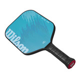 Overhead view of the Wilson Fierce Team 13mm Fiberglass Pickleball Paddle.