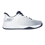 Skechers Viper Court Reload Men's Pickleball Shoe shown in Navy/White