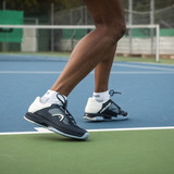 HEAD Revolt Pro 4.5 Women's Shoe being worn on court