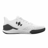 View of the Diadem Court Burst Court Men's Shoe shown in White/Black