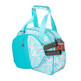 View of the Turquoise Born to Rally Born to Rally Pickleball Bag.