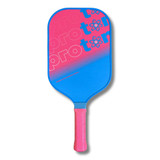 Proton Series One Type A Elongated 15mm Pickleball Paddle shown in the Pink/Blue colorway