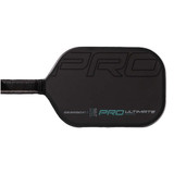 Horizontal view of the Gearbox PRO ULTIMATE Elongated 16mm Pickleball Paddle